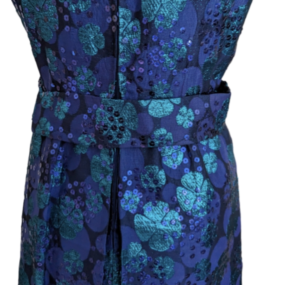 Vintage Oscar de la Renta Brocade evening dress - Picture 9 of 15